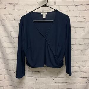CARMEN MARC VALVO - Cross Front Blouse